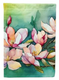 Louisiana Magnolias in Watercolor Garden Flag Mailbox Flag Decorative Yard Flag Banner Outside Patio Artwork Yard Flower Beds, Garden Size, Multi