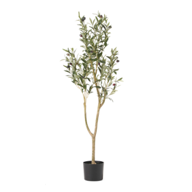 120CM ARTIFICIAL OLIVE TREE (Color: Green)