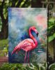 Flamingo Garden Flag Mailbox Flag Decorative Yard Flag Banner Outside Patio Artwork Yard Flower Beds, Garden Size, Multicolor