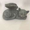 1pc Resin Angel Pet Statue, Dog Cat Memorial Garden Statue, Indoor Outdoor Decor Home Memorial Garden Grave Marker Statue, Lawn Yard Garden Ornam