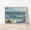 Tranquil Waters: Seascape Poster