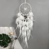 1pc; Fairy Butterfly Dream Catcher Gradient Color Crystal Stone Life Tree Feather Wind Chime Ornament Home Shop Decoration Pendant Finished Produ