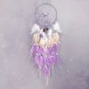 1pc; Fairy Butterfly Dream Catcher Gradient Color Crystal Stone Life Tree Feather Wind Chime Ornament Home Shop Decoration Pendant Finished Produ