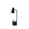 Metal Task Desk Lamp W/Organizer