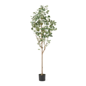 180CM ARTIFICIAL EUCALYPTUS (Color: Green)